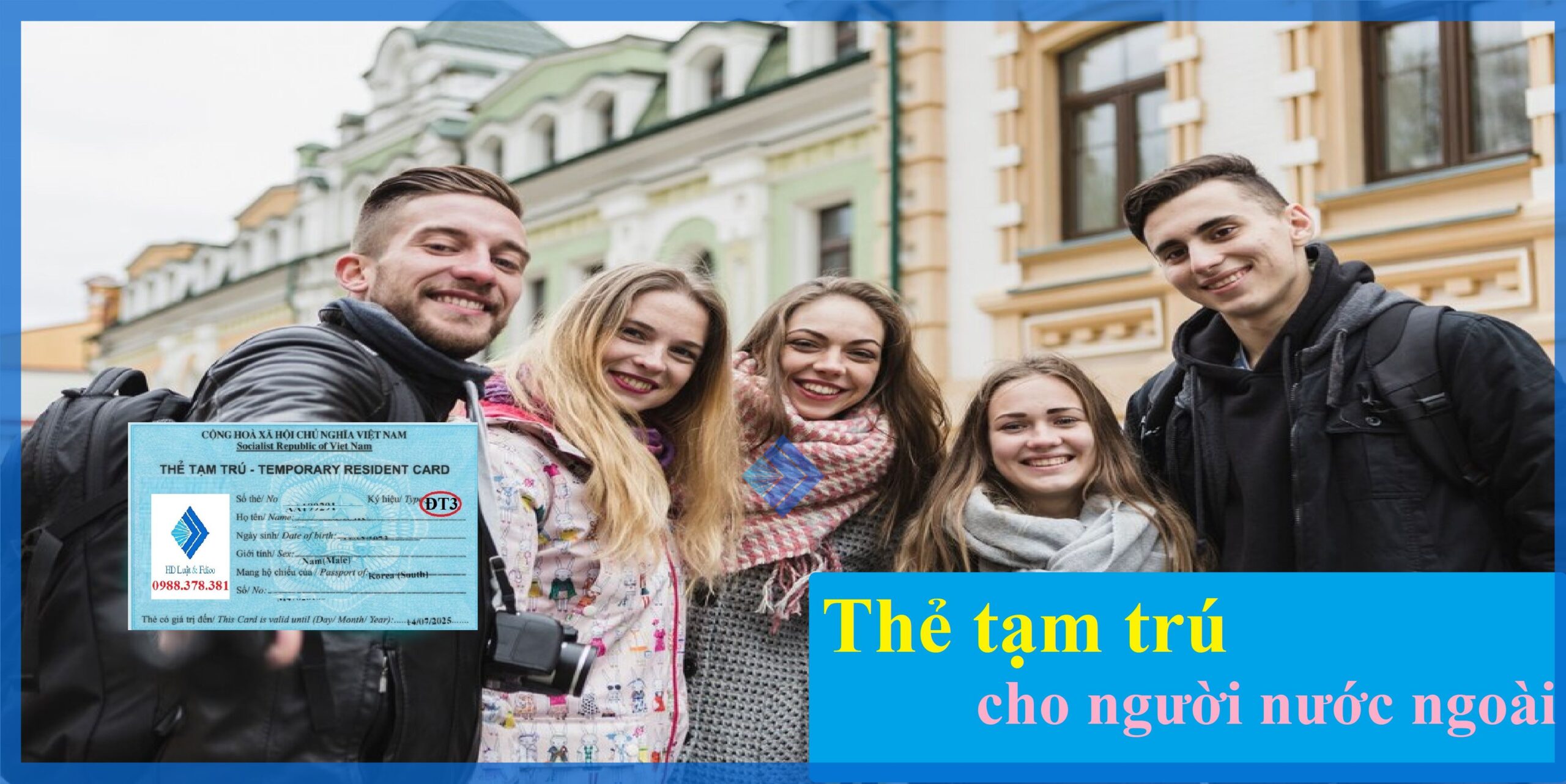 Thẻ tạm trú cho người nước ngoài