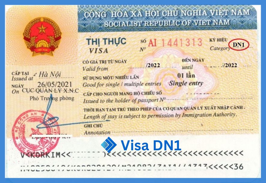 visa thương mại DN1, visa DN1