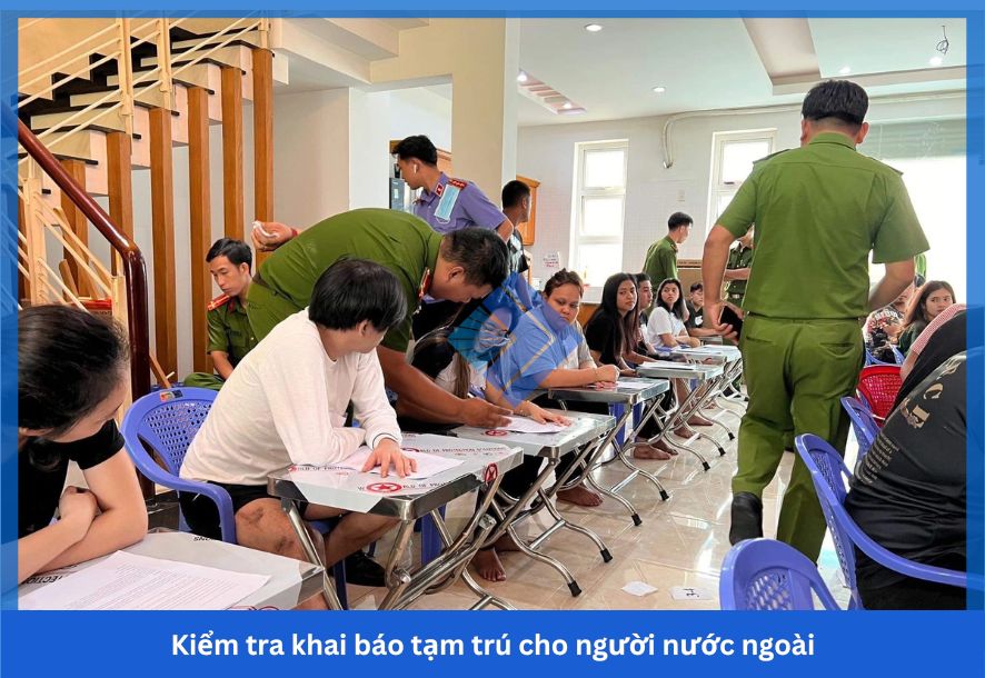 khai báo tạm trú cho người nước ngoài. không khai báo tạm trú cho người nước ngoài